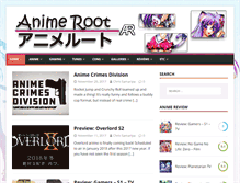 Tablet Screenshot of animeroot.com